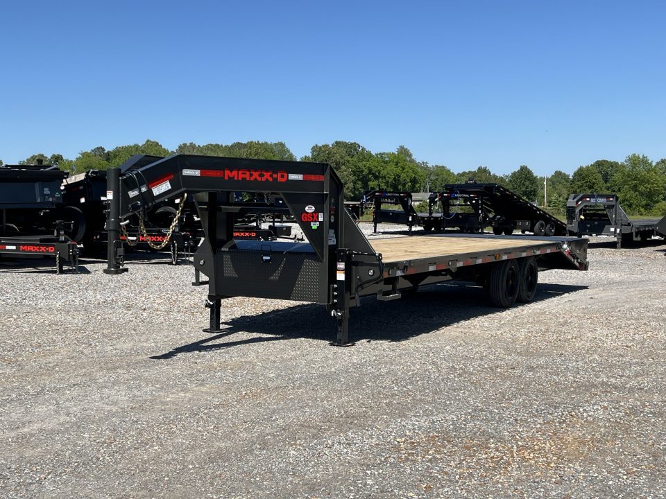 New 2027 MAXXD Gooseneck Flatbed Trailer | 102" x 25' | 17.5K GVWR