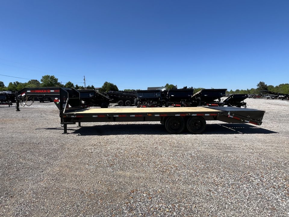 New 2027 MAXXD Gooseneck Flatbed Trailer | 102" x 25' | 17.5K GVWR