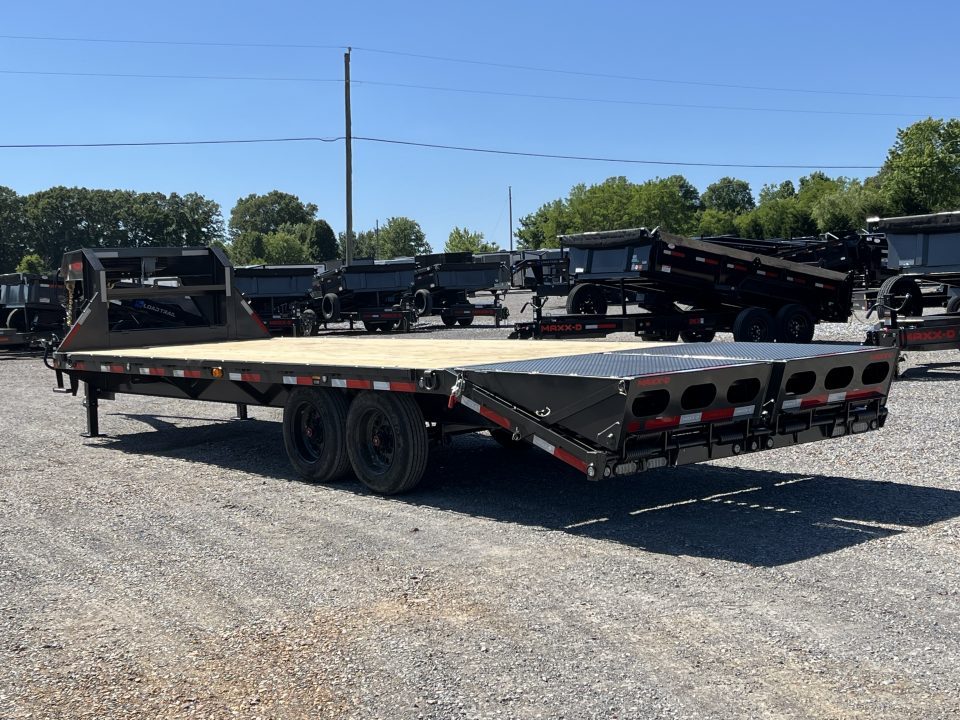 New 2027 MAXXD Gooseneck Flatbed Trailer | 102" x 25' | 17.5K GVWR