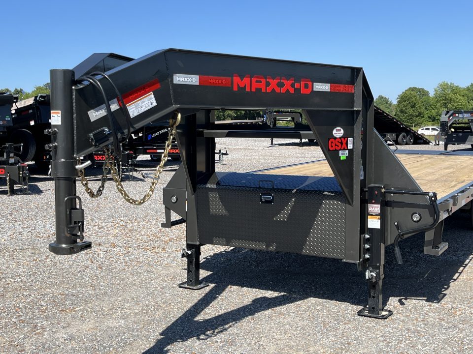 New 2027 MAXXD Gooseneck Flatbed Trailer | 102" x 25' | 17.5K GVWR