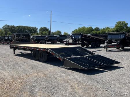 New 2027 MAXXD Gooseneck Flatbed Trailer | 102" x 25' | 17.5K GVWR