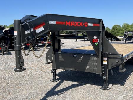 New 2027 MAXXD Gooseneck Flatbed Trailer | 102" x 25' | 17.5K GVWR