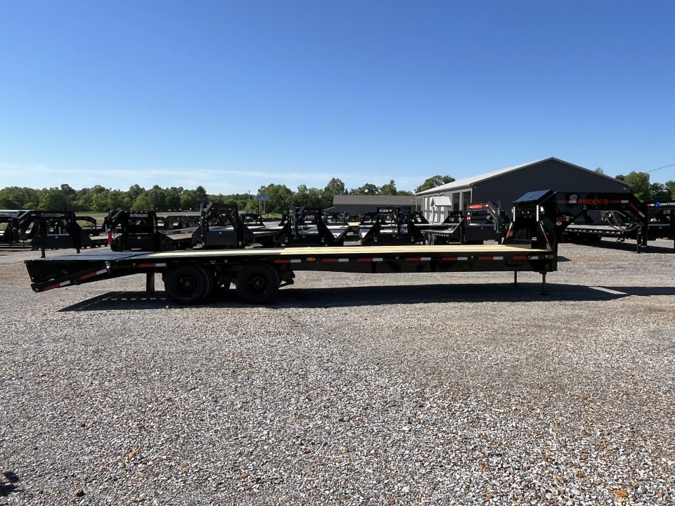 New 2027 MAXXD Gooseneck Flatbed Trailer | 102" x 30' 25K GVWR