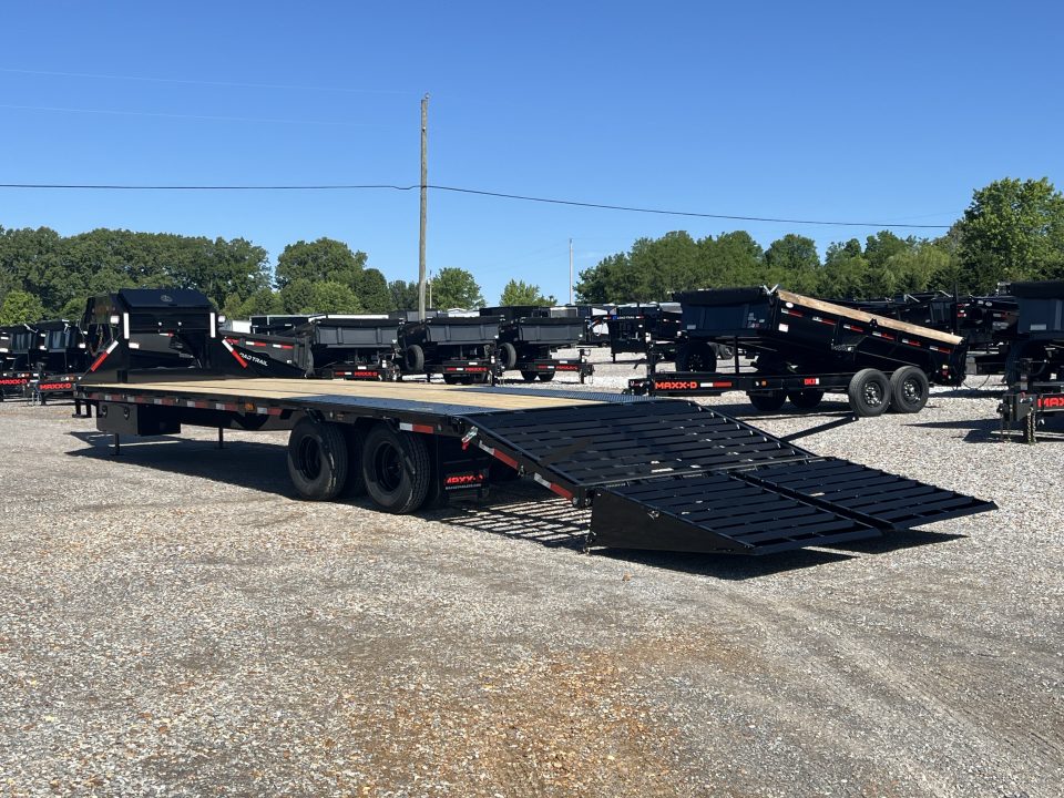 New 2027 MAXXD Gooseneck Flatbed Trailer | 102" x 30' 25K GVWR