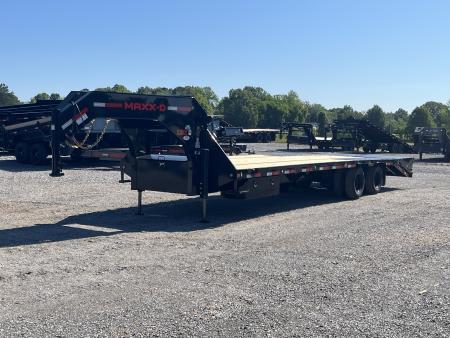 New 2027 MAXXD Gooseneck Flatbed Trailer | 102" x 30' 25K GVWR