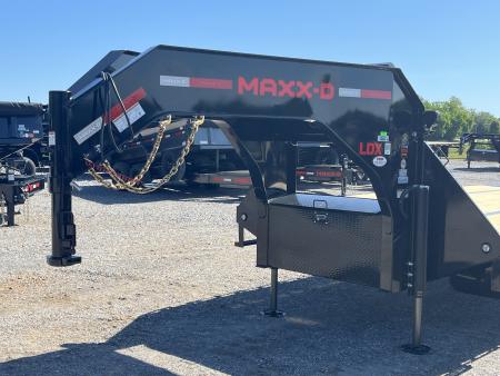 New 2027 MAXXD Gooseneck Flatbed Trailer | 102" x 30' 25K GVWR