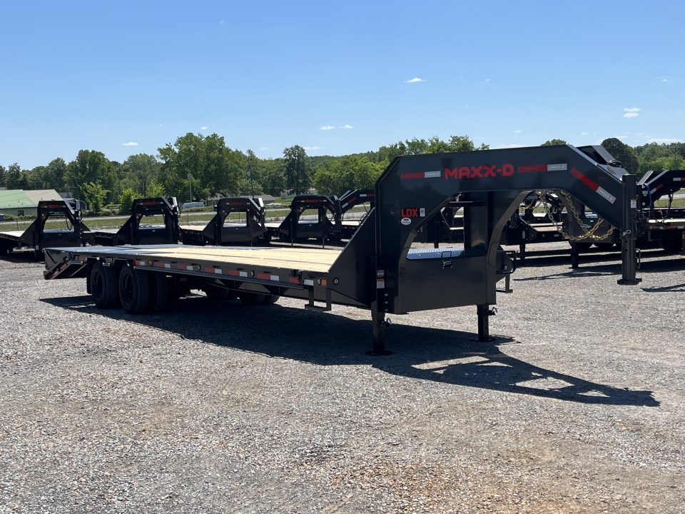 New 2027 MAXXD Gooseneck Flatbed Trailer | 102" x 30' 30K GVWR