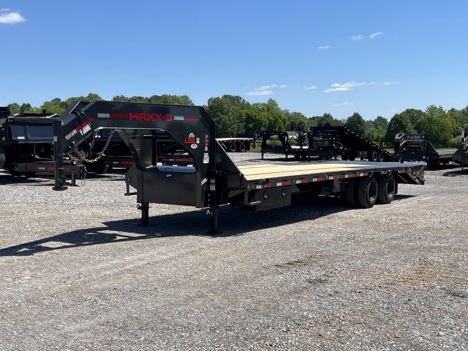 New 2027 MAXXD Gooseneck Flatbed Trailer | 102" x 30' 30K GVWR