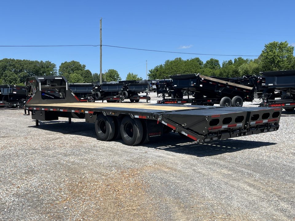 New 2027 MAXXD Gooseneck Flatbed Trailer | 102" x 30' 30K GVWR