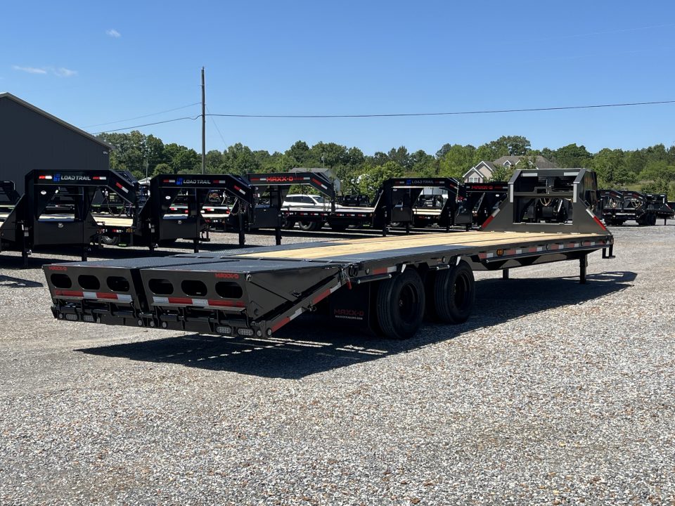 New 2027 MAXXD Gooseneck Flatbed Trailer | 102" x 30' 30K GVWR
