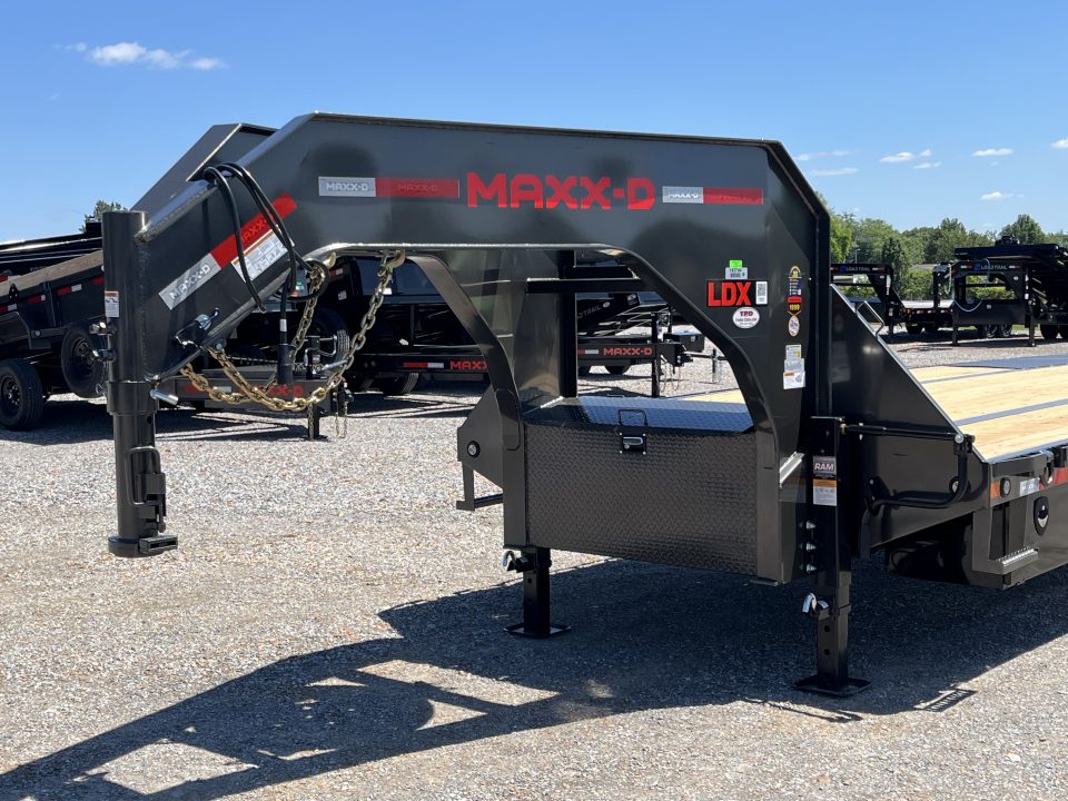 New 2027 MAXXD Gooseneck Flatbed Trailer | 102" x 30' 30K GVWR