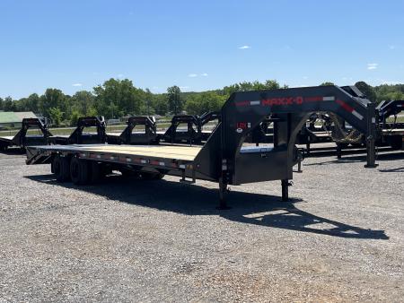New 2027 MAXXD Gooseneck Flatbed Trailer | 102  x 30' 30K GVWR