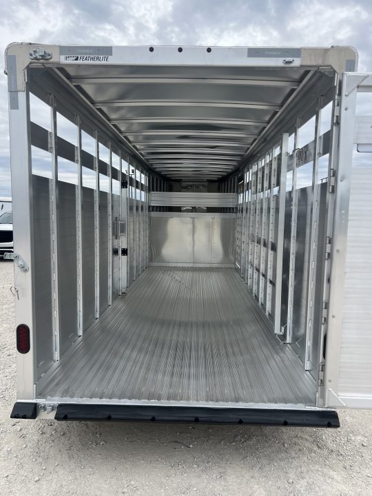 New 2026 Featherlite 20' Stock Trailer