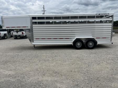 New 2026 Featherlite 20' Stock Trailer