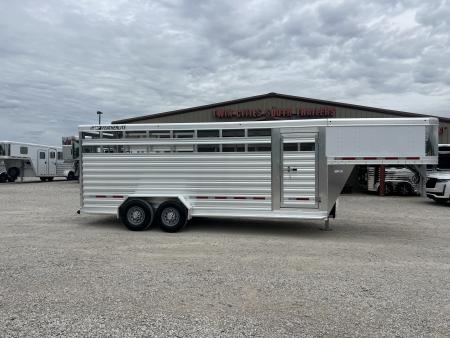 New 2026 Featherlite 20' Stock Trailer