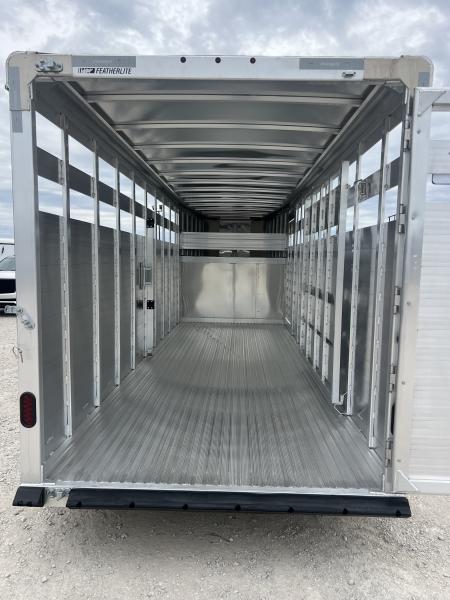 New 2026 Featherlite 20' Stock Trailer