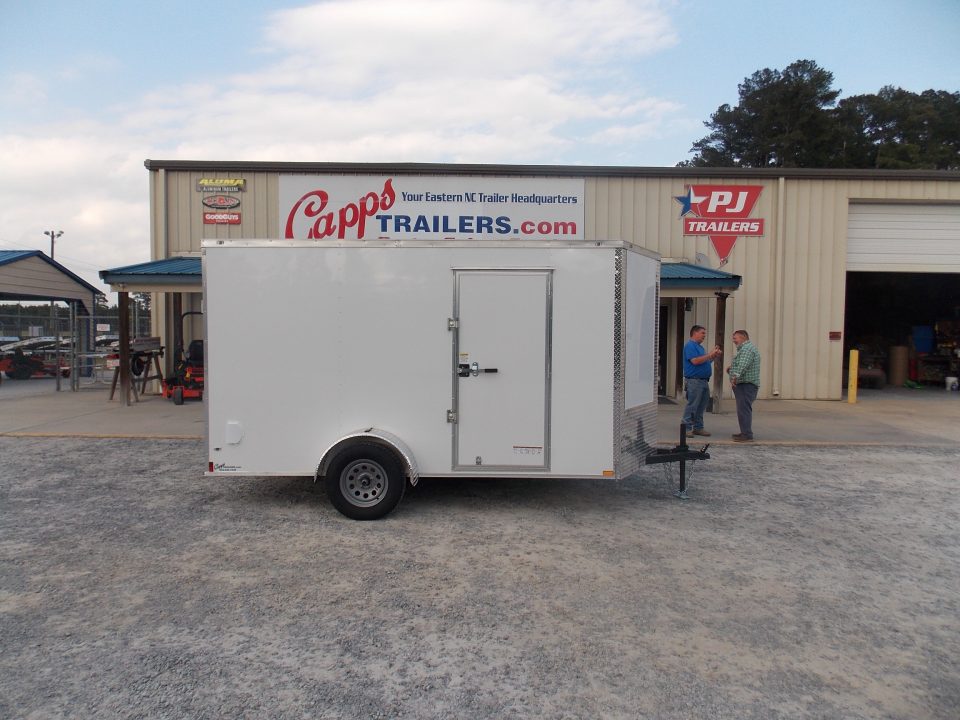 New 2026 Anvil AV AT6X12SA - VN RD WHITE Cargo / Enclosed Trailer