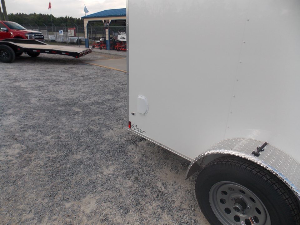 New 2026 Anvil AV AT6X12SA - VN RD WHITE Cargo / Enclosed Trailer