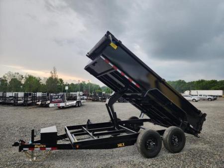 New 2027 Big Tex Trailers 7x14 14LX 14K w/ Slide-In Ramps Dump Trailer *Take an additional $200 off with an instant rebate thru 5/31