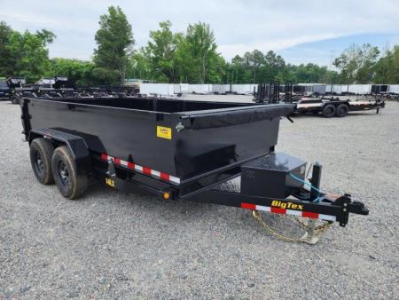 New 2027 Big Tex Trailers 7x14 14LX 14K w/ Slide-In Ramps Dump Trailer *Take an additional $200 off with an instant rebate thru 5/31