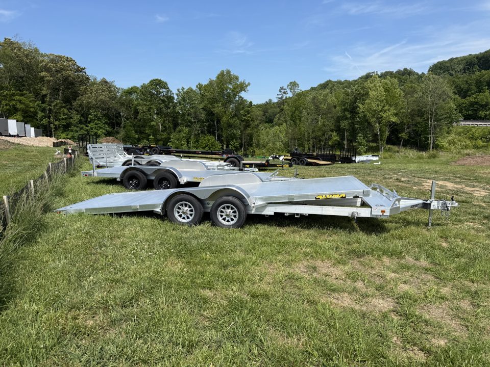 New 2026 Aluma 8220 TILT-TA-EL-RTD Car Hauler