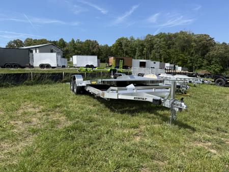 New 2026 Aluma 8220 TILT-TA-EL-RTD Car Hauler