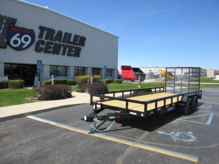 New 2026 Sure-Trac 7 x 20 ST-UTT8220-100 Utility Trailer 10K / Reinforced Lader Gate