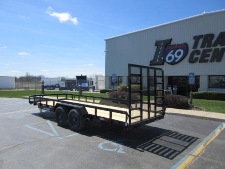 New 2026 Sure-Trac 7 x 20 ST-UTT8220-100 Utility Trailer 10K / Reinforced Lader Gate