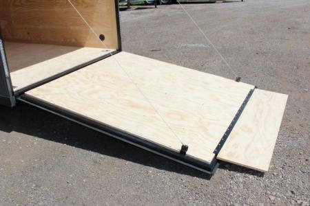 New 2026 United UJ 7' x 16' Enclosed Cargo Trailer - 7000# GVW - RAMP DOOR - 7' INTERIOR HEIGHT