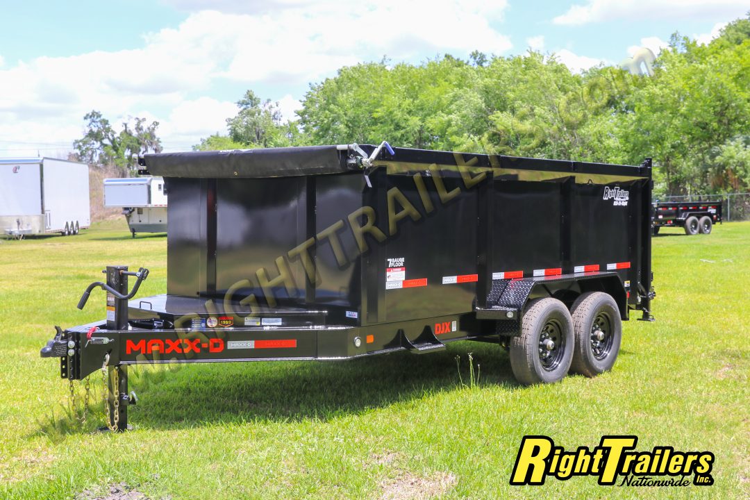 New 2026 7X14 MAXX-D DUMP TRAILER