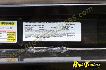 New 2026 7X14 MAXX-D DUMP TRAILER