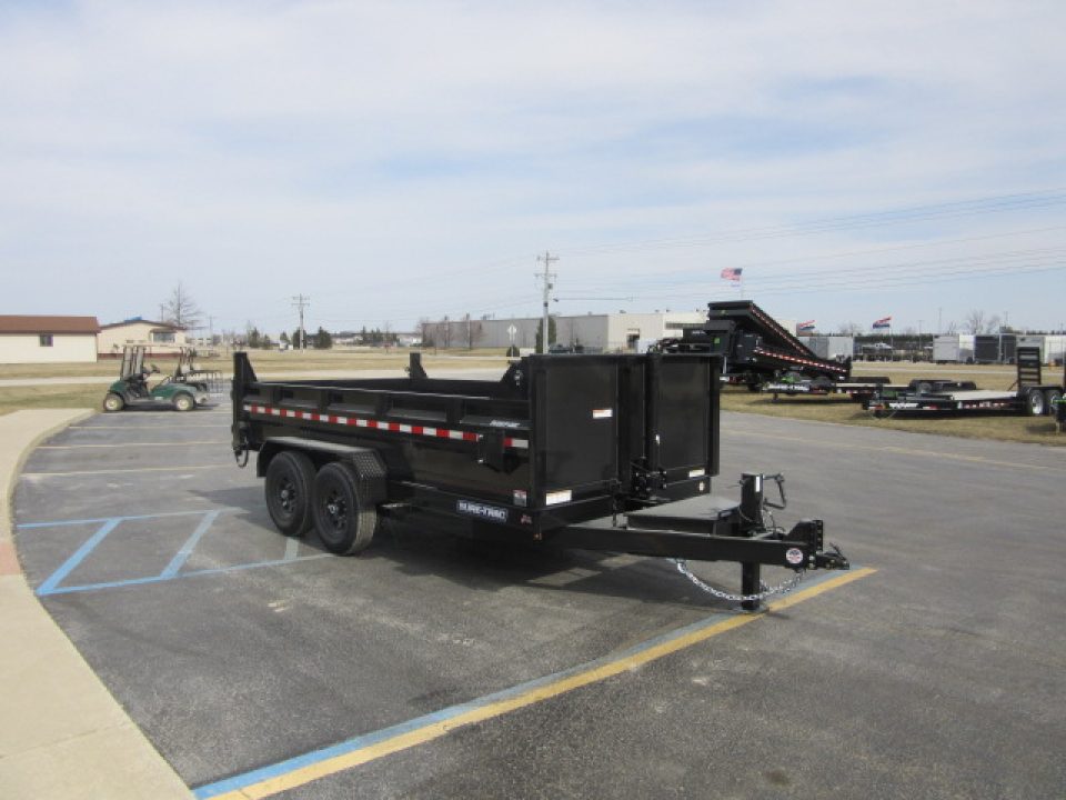 New 2026 Sure-Trac 7 x 14 ST-HTDU8214-140 Telescopic Dump Trailer 14K