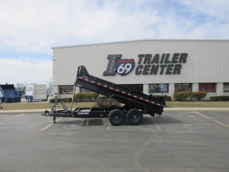 New 2026 Sure-Trac 7 x 14 ST-HTDU8214-140 Telescopic Dump Trailer 14K