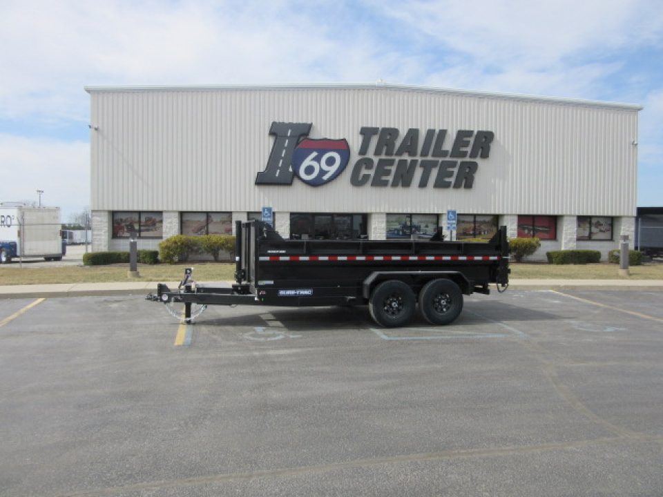 New 2026 Sure-Trac 7 x 14 ST-HTDU8214-140 Telescopic Dump Trailer 14K