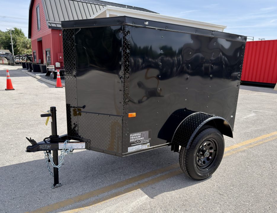 New 2026 Rock Solid Cargo 4x6 Cargo / Enclosed Trailer