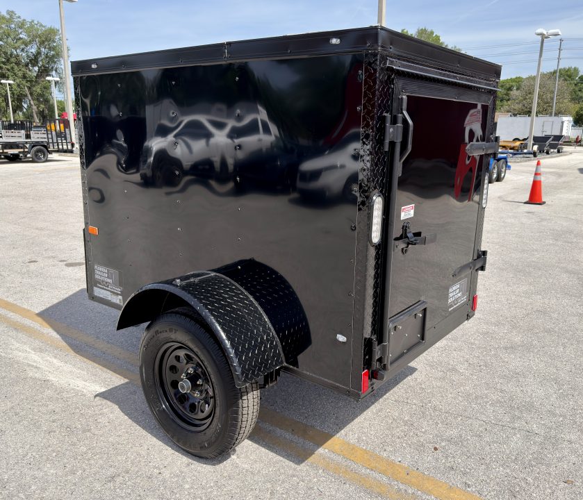New 2026 Rock Solid Cargo 4x6 Cargo / Enclosed Trailer