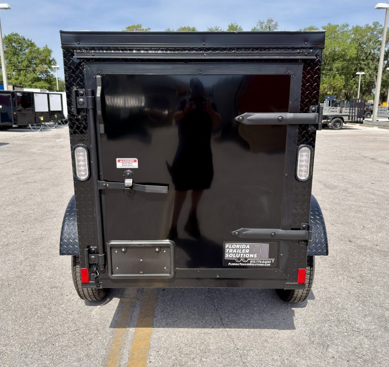 New 2026 Rock Solid Cargo 4x6 Cargo / Enclosed Trailer
