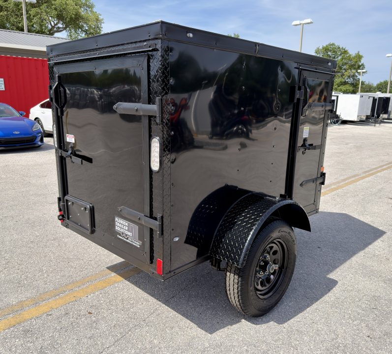 New 2026 Rock Solid Cargo 4x6 Cargo / Enclosed Trailer