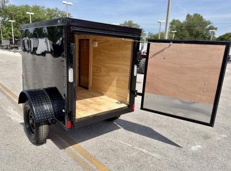 New 2026 Rock Solid Cargo 4x6 Cargo / Enclosed Trailer