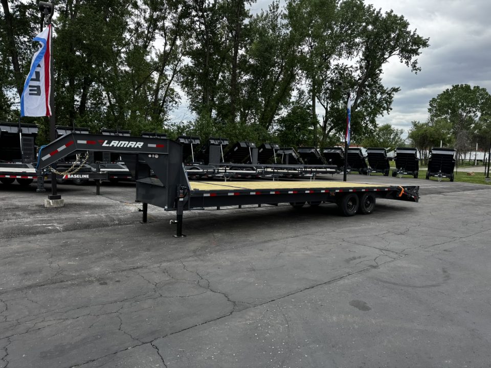 New 2026 Lamar Trailers 102" X 30' FS - 16K DECK-OVER GOOSENECK