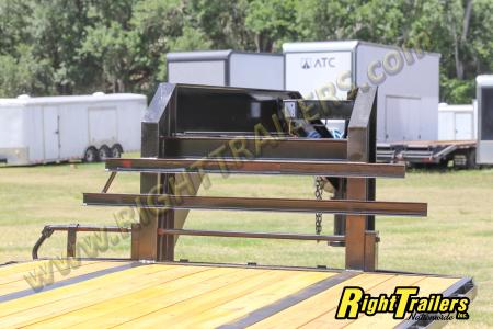 Used 2019 8.5X40 Traxx Trailers GOOSENECK EQUIPMENT TRAILER