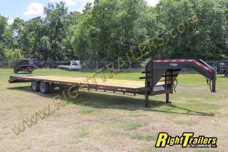 Used 2019 8.5X40 Traxx Trailers GOOSENECK EQUIPMENT TRAILER