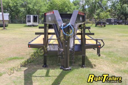 Used 2019 8.5X40 Traxx Trailers GOOSENECK EQUIPMENT TRAILER