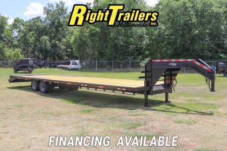 Used 2019 8.5X40 Traxx Trailers GOOSENECK EQUIPMENT TRAILER