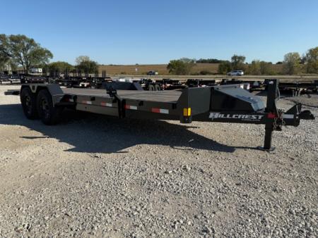 New 2026 Hillcrest Black-Grey 82 x16'+6' 16k Partial Tilt Trailer