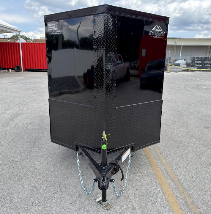 New 2026 Rock Solid Cargo 5x8 Double Rear Door Cargo / Enclosed Trailer