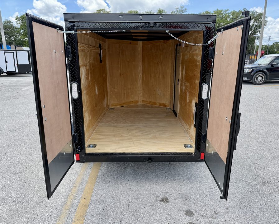 New 2026 Rock Solid Cargo 5x8 Double Rear Door Cargo / Enclosed Trailer