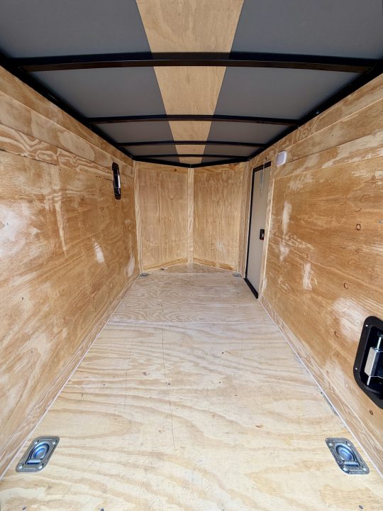 New 2026 Rock Solid Cargo 5x8 Double Rear Door Cargo / Enclosed Trailer