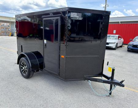 New 2026 Rock Solid Cargo 5x8 Double Rear Door Cargo / Enclosed Trailer