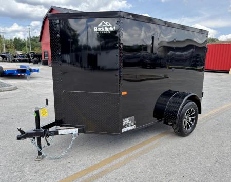 New 2026 Rock Solid Cargo 5x8 Double Rear Door Cargo / Enclosed Trailer